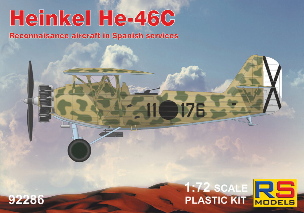 1/72 Heinkel He-46C 'Spanish service' (4x camo)