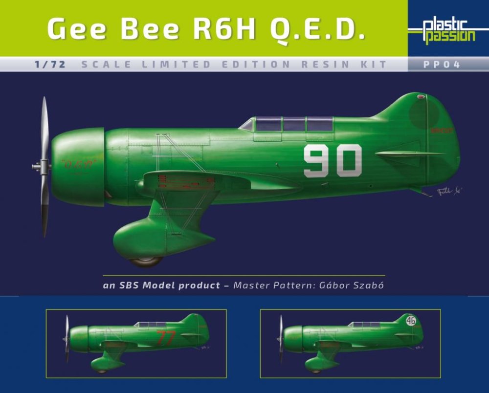1/72 Gee Bee R6H Q.E.D. (resin kit)