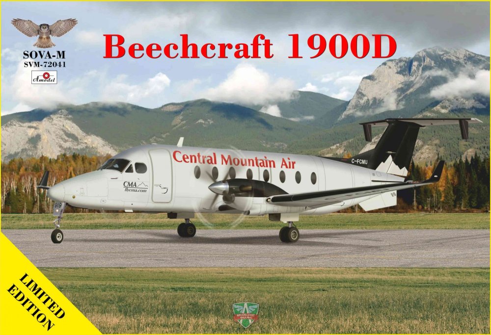 1/72 Beechcraft 1900D Central Mountain Air C-FCMU