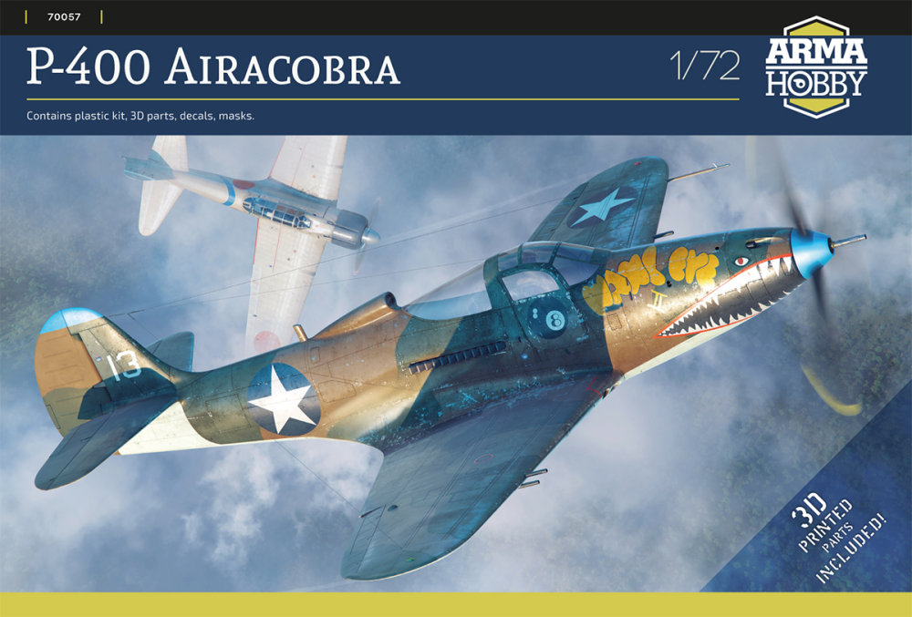1/72 P-400 Airacobra (3x camo)