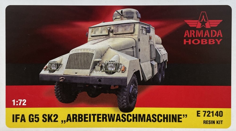 1/72 IFA G5 SK2 Arbeiterwaschmaschine (resin kit)