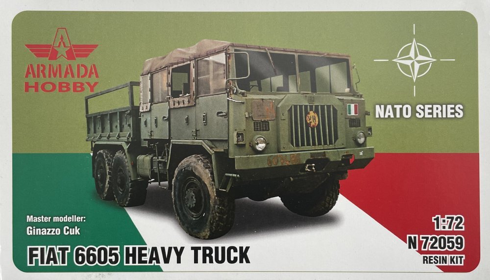 1/72 FIAT 6605 Heavy Truck NATO Series (resin kit)