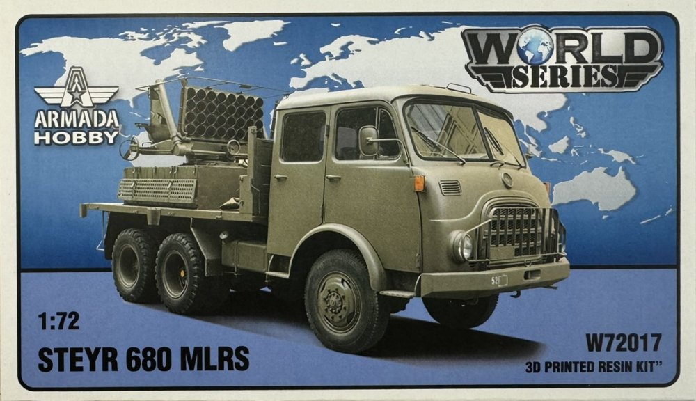 1/72 STEYR 680 MLRS (3D resin kit)