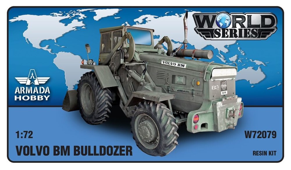 1/72 Volvo BM Bulldozer (resin kit)