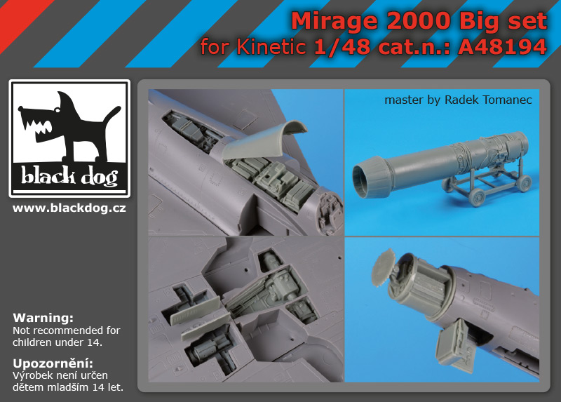 1/48 Mirage 2000 big set (KIN)