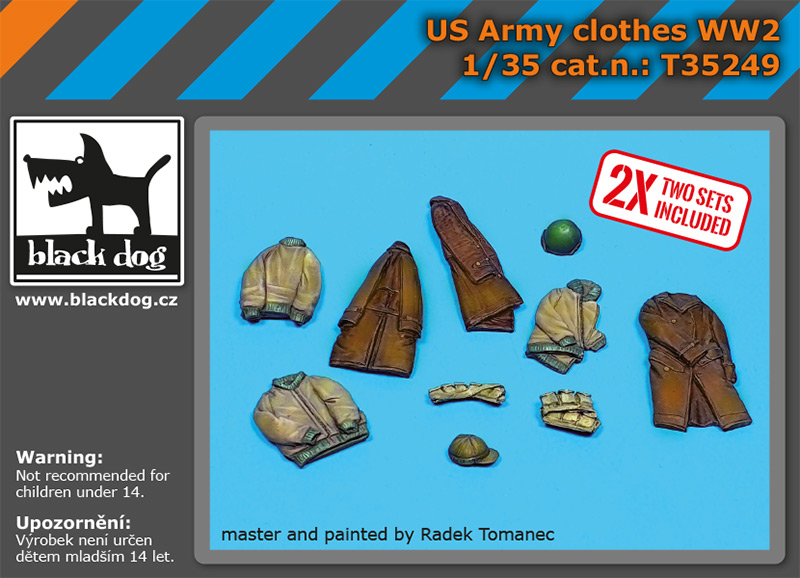 1/35 US army clothes WWII