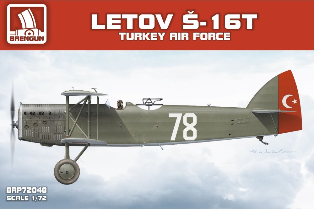 1/72 Letov Š-16T Turkey Air Force (plastic kit)