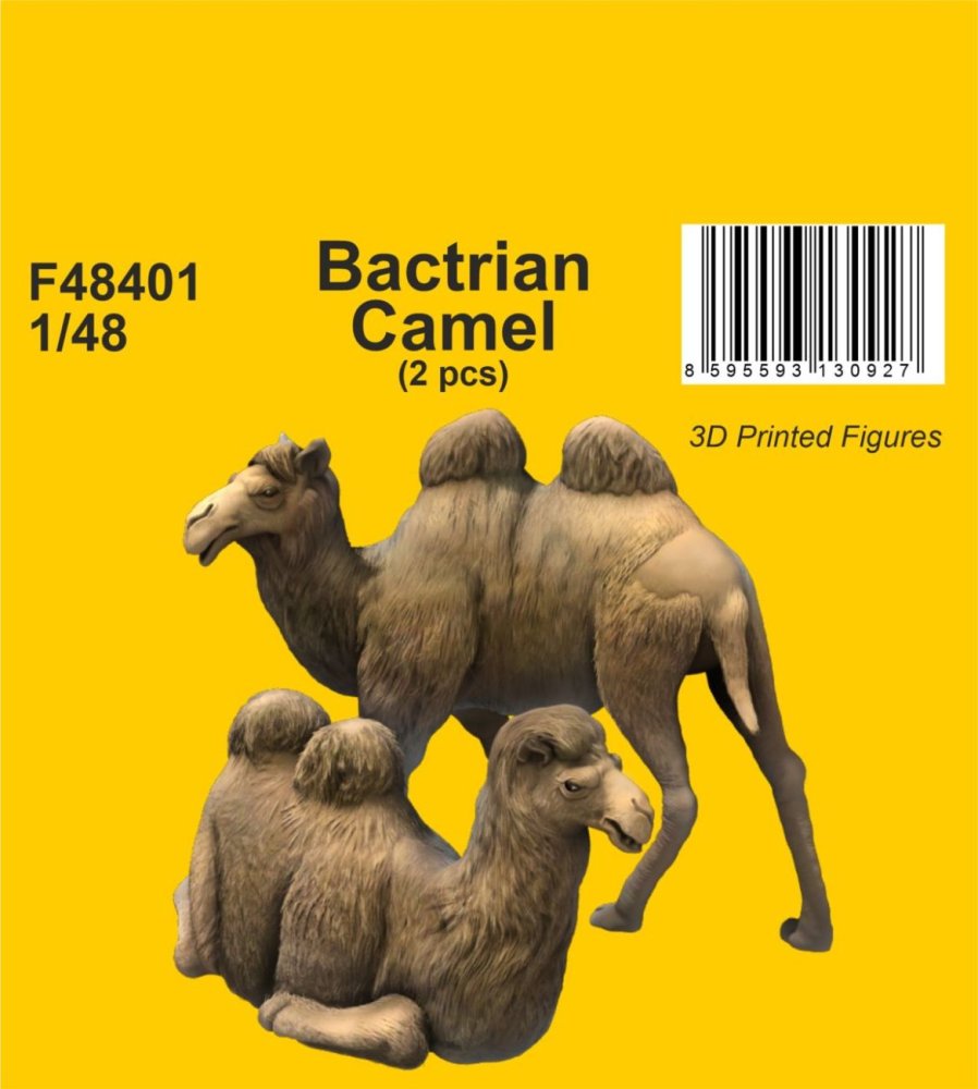 1/48 Bactrian Camel (2 pcs.)