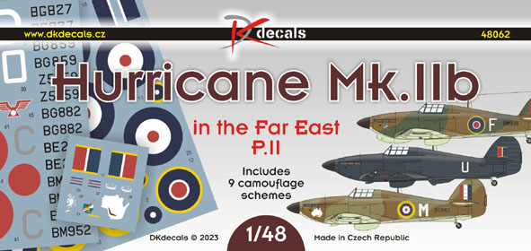 1/48 H.Hurricane Mk.IIb Far East (9x camo) Part 2