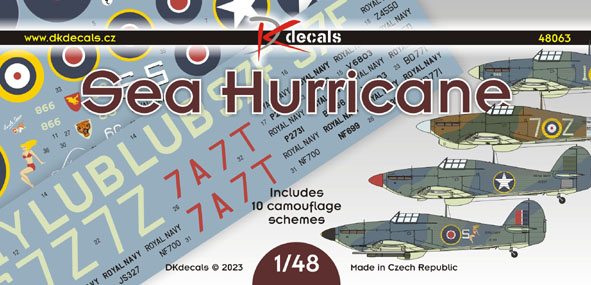1/48 Sea Hurricane (10x camo)