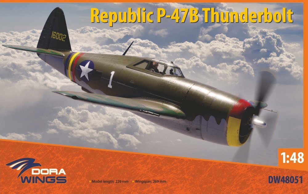 1/48 Republic P-47B Thunderbolt