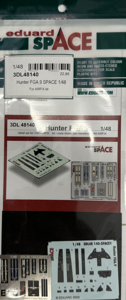 1/48 Hunter FGA.9 SPACE (AIRF)