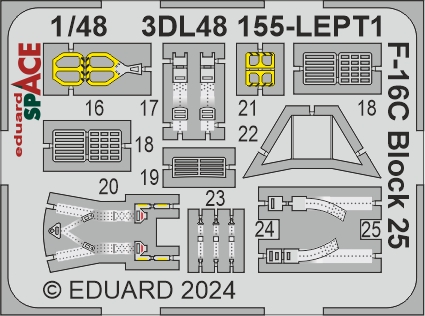 1/48 F-16C Block 25 SPACE (TAM)