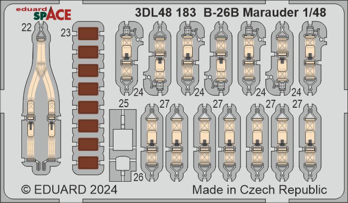 1/48 B-26B Marauder SPACE (ICM)