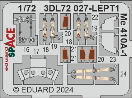 1/72 Me 410A-1 SPACE (AIRF)