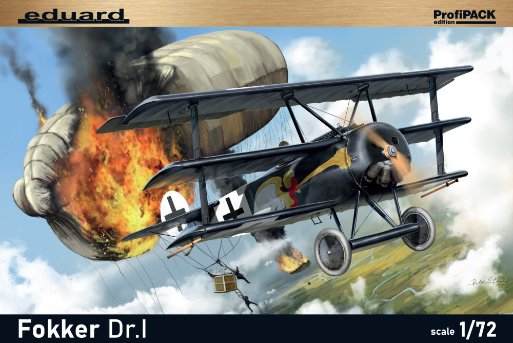 1/72 Fokker Dr.I  (PROFIPACK)