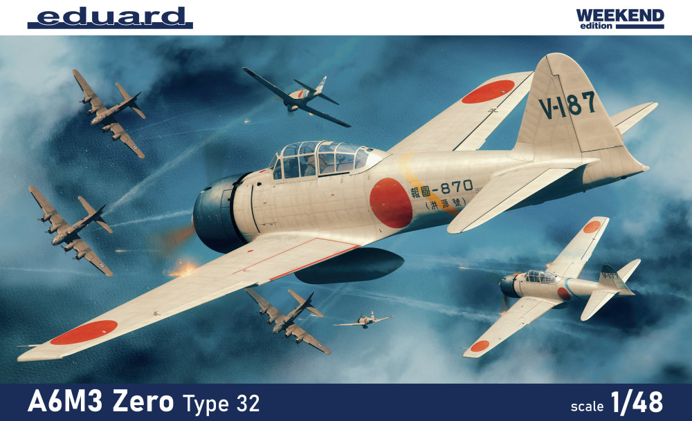 1/48 A6M3 Zero Type 32 (Weekend edition)