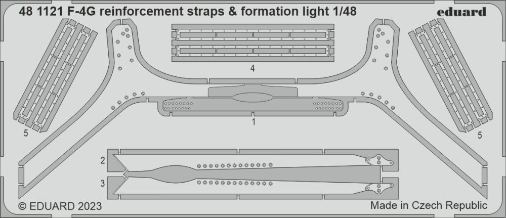 SET F-4G reinforcement straps & formation lights