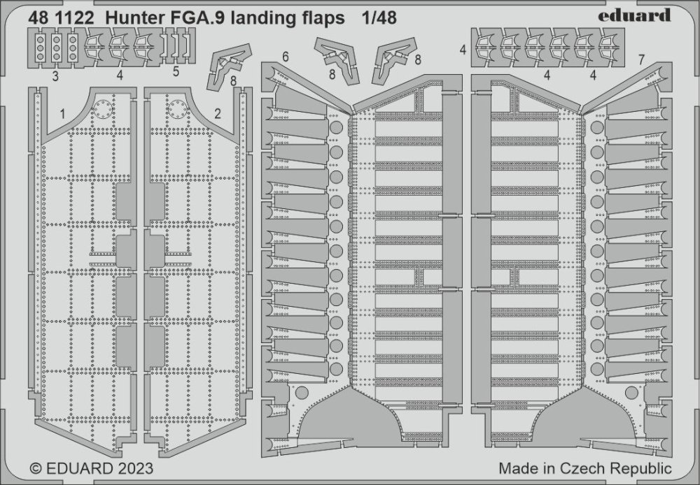 SET Hunter FGA.9 landing flaps (AIRF)