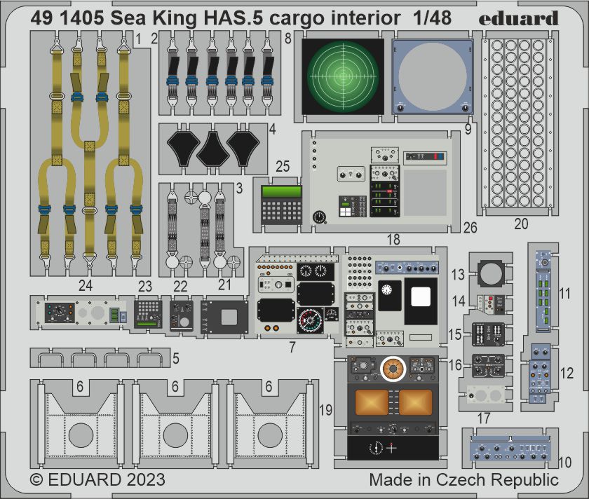 SET Sea King HAS.5 cargo interior (AIRF)
