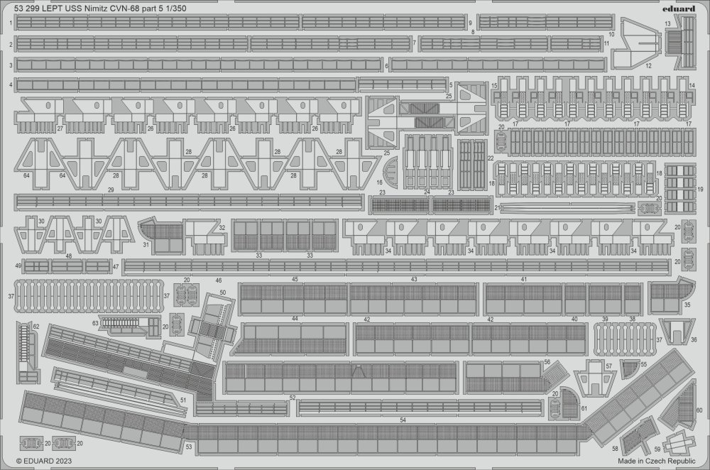 SET 1/350 USS Nimitz CVN-68 part 5 (TRUMP)