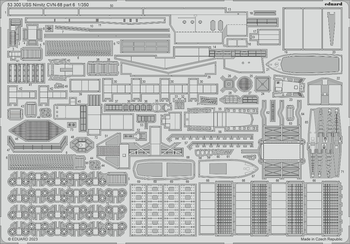 SET 1/350 USS Nimitz CVN-68 part 6 (TRUMP)