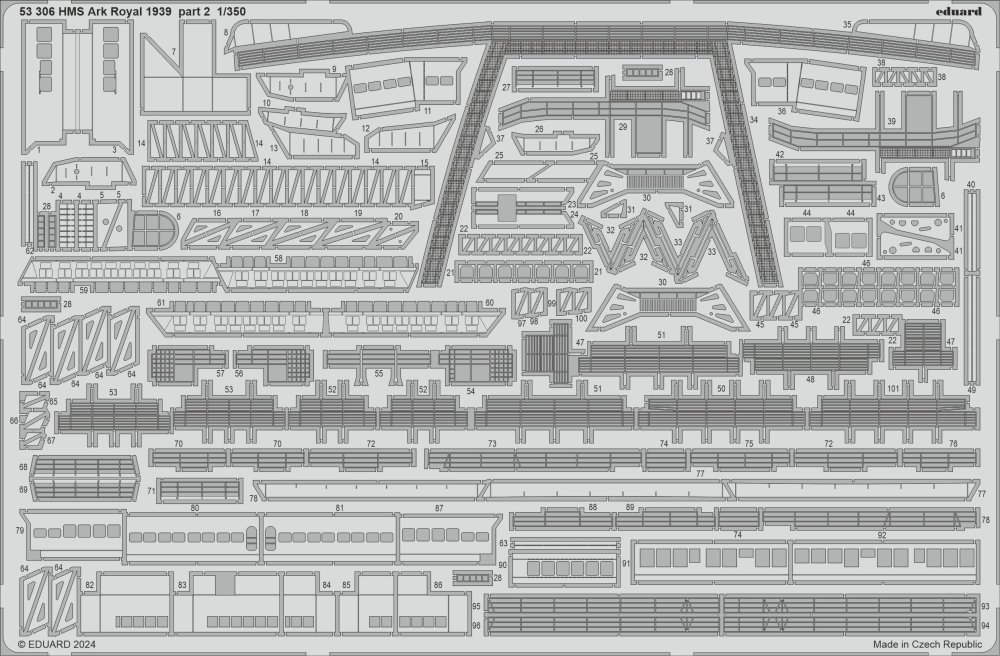 1/350 HMS Ark Royal 1939 part 2 (I LOVE KIT)