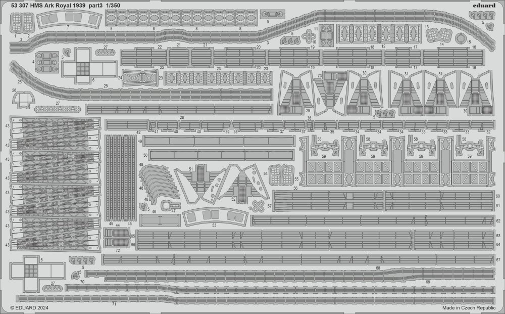 SET 1/350 HMS Ark Royal 1939 part 3 (I LOVE KIT)