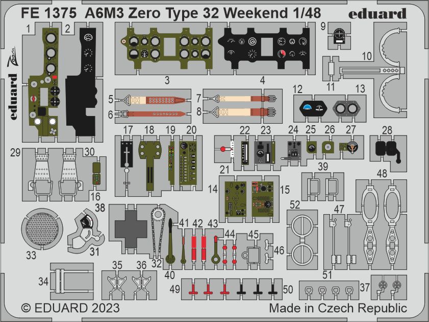1/48 A6M3 Zero Type 32 Weekend (EDU)