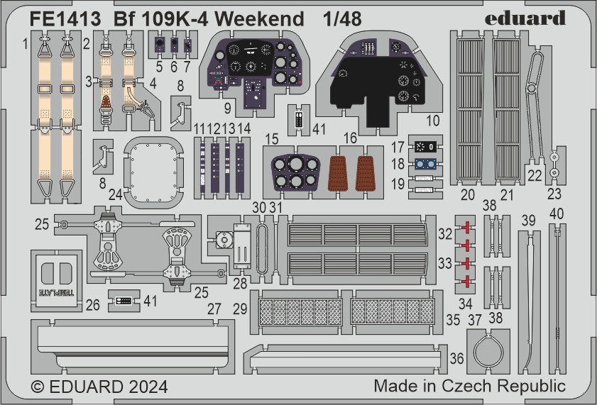 1/48 Bf 109K-4 Weekend (EDU)