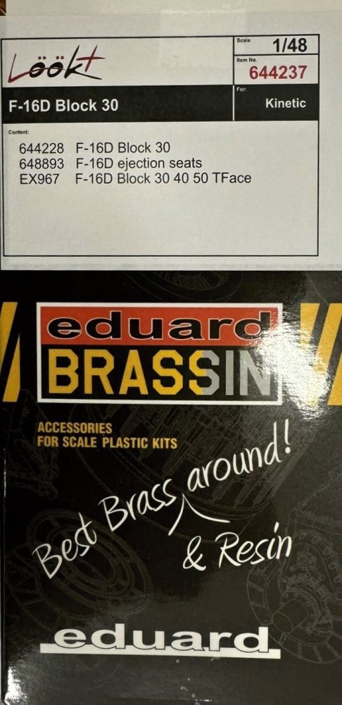 BRASSIN 1/48 F-16D Block 30 LööKplus (KIN)