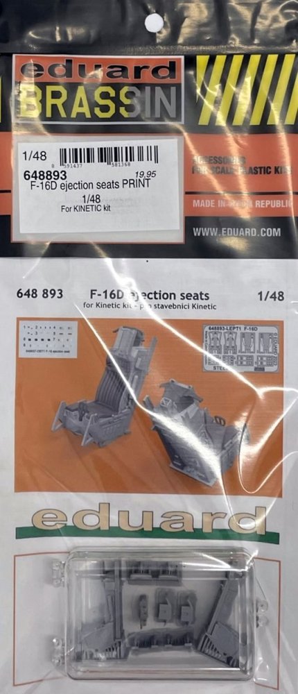 BRASSIN 1/48 F-16D ejection seats PRINT