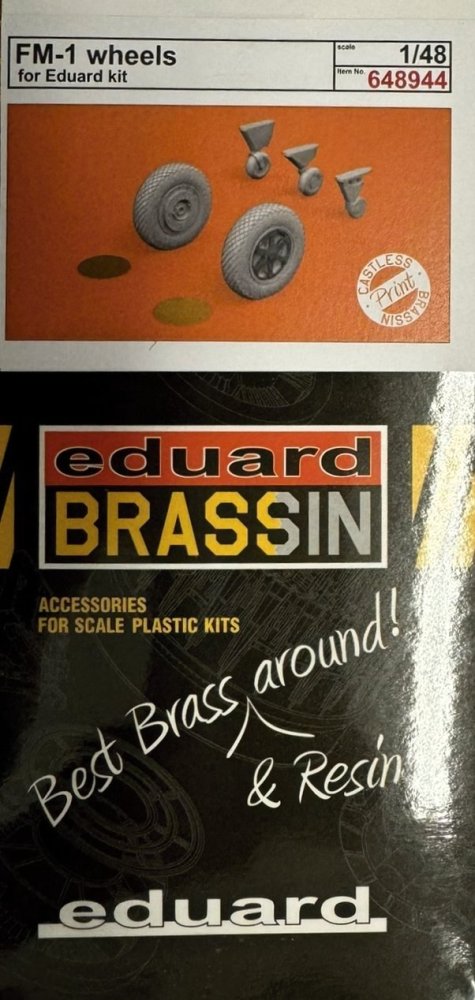 BRASSIN 1/48 FM-1 wheels (EDU)