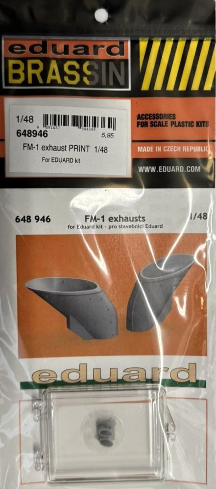 BRASSIN 1/48 FM-1 exhaust PRINT (EDU)