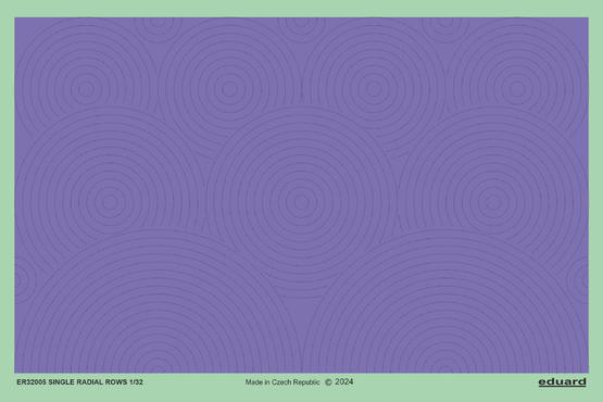 1/32 Single radial rows