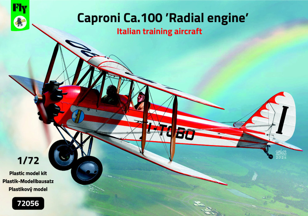 1/72 Caproni Ca.100 'Radial engine' (4x camo)