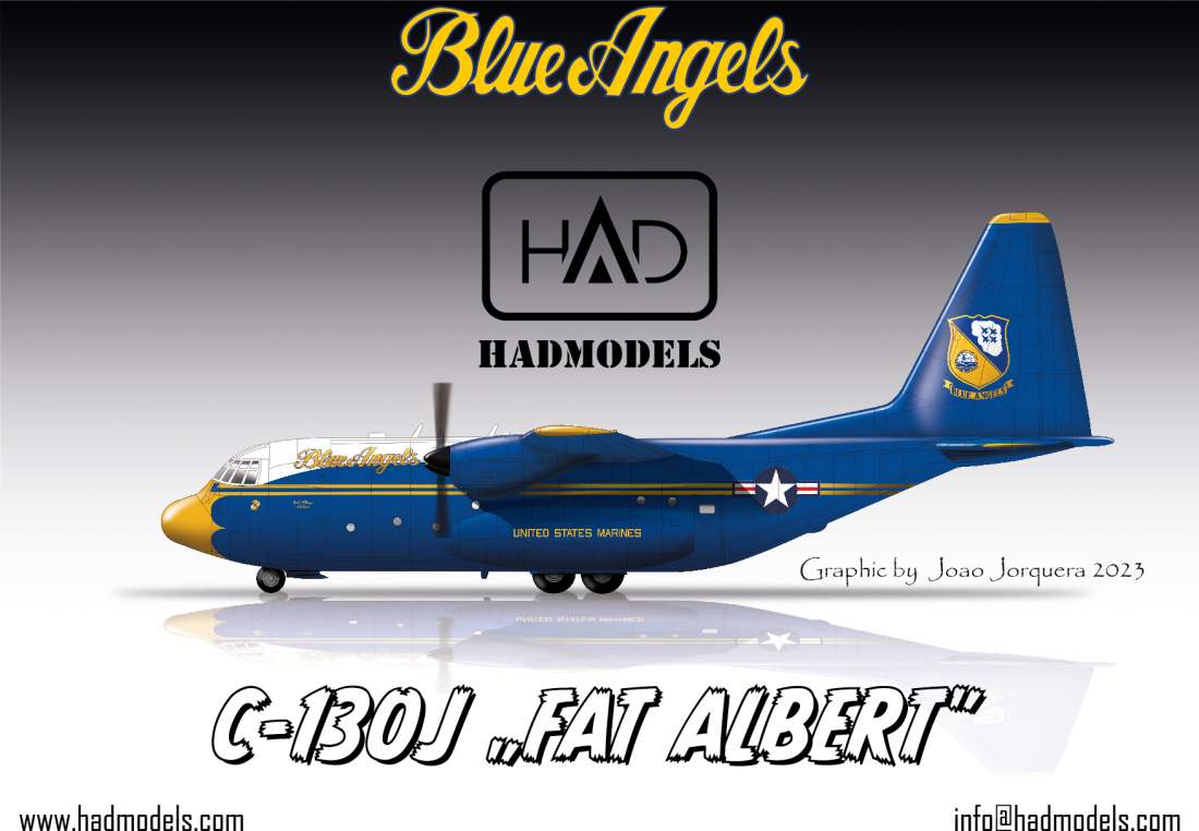 1/72 Decal C-130J 'Fat Albert' (ZVE)