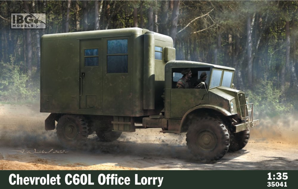 1/35 Chevrolet C60L Office Lorry