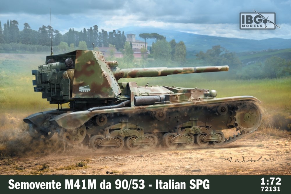 1/72 Semovente M41M da 90/53 - Italian SP Gun