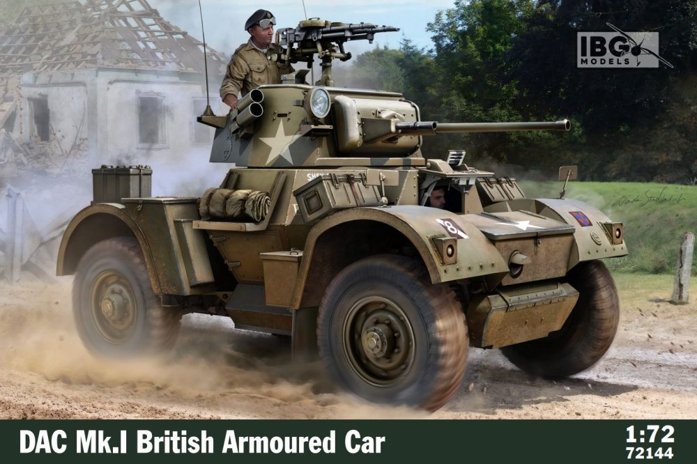 IBG Models Kit In Plastica 1/72 - Universal Carrier I Mk II Mortar Carrier - Modellismo Militare