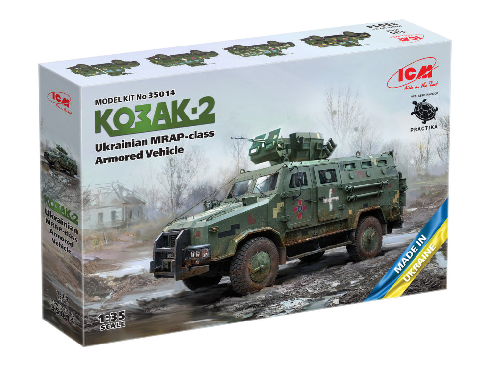 1/35 Kozak-2 Ukrainian MRAP-class Armored Vehicle