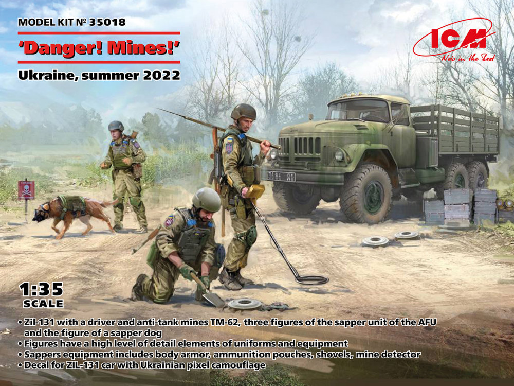 1/35 'Danger! Mines!' - Ukraine, summer 2022