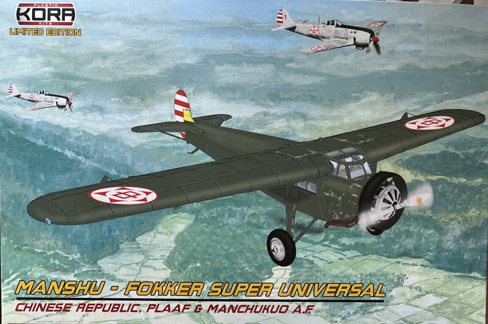 1/72 Manshu-Fokker Super Universal (Chinese serv.)