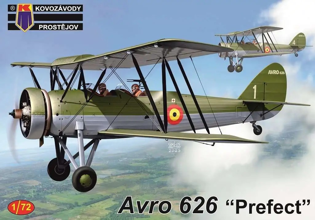1/72 Avro 626 'Prefect' (4x camo)