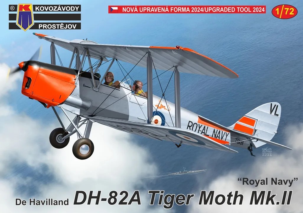 1/72 DH-82A Tiger Moth Mk.II Royal Navy (4x camo)