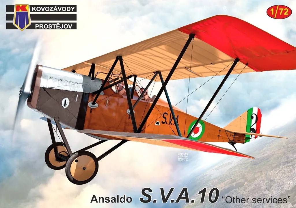 1/72 Ansaldo SVA 10 'Other Sevices' (3x camo)