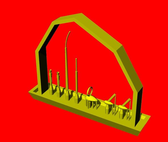 1/48 Bf 109G/K - upgrade detail set (3D-Printed)