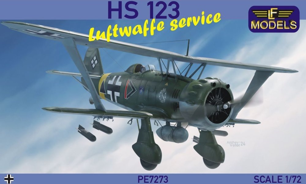 1/72 Hs 123 Luftwaffe service (4x camo)
