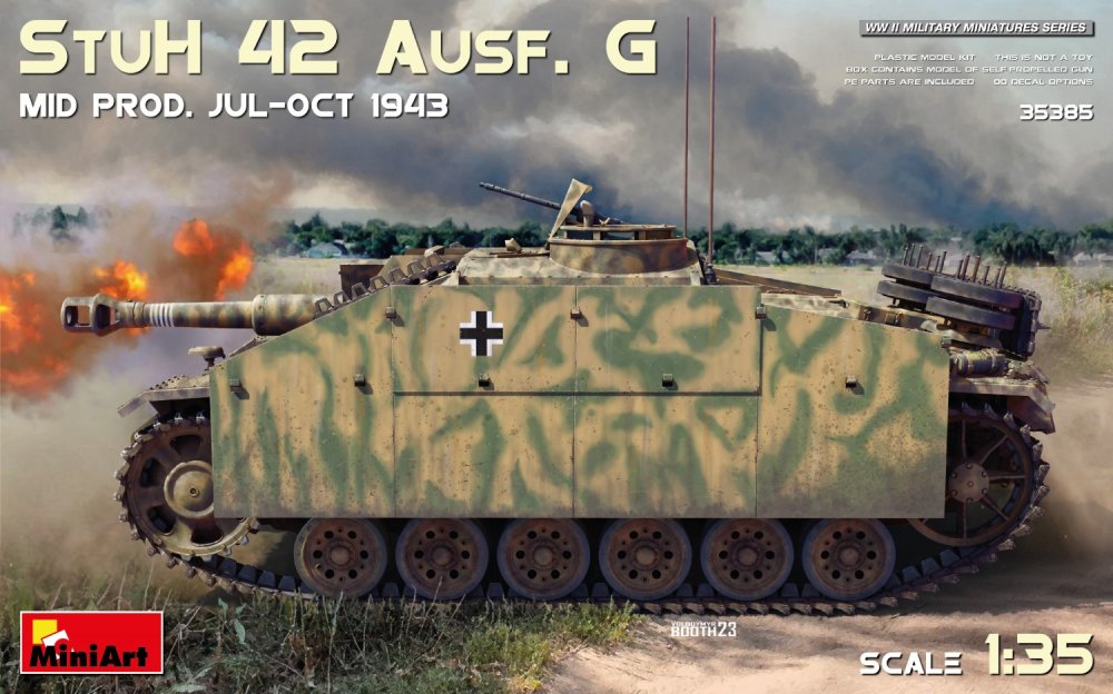1/35 StuH 42 Ausf. G Mid Prod. Jul-Oct. 1943