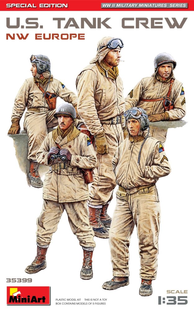 1/35 US Tank Crew NW Europe, Special Edit.(5 fig.)